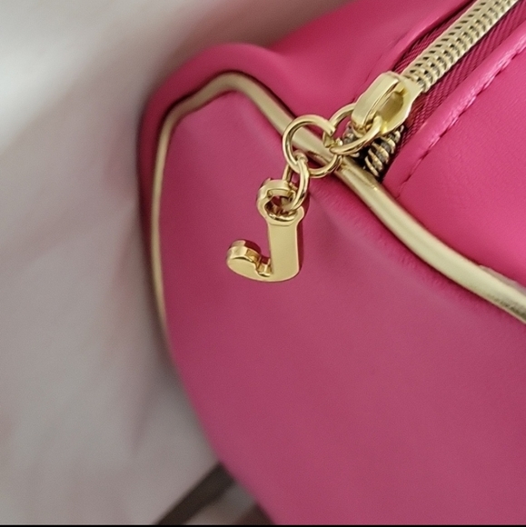 Juicy Coutour Pink Small Duffle Bag Barbie Core Y2K - Picture 2 of 5